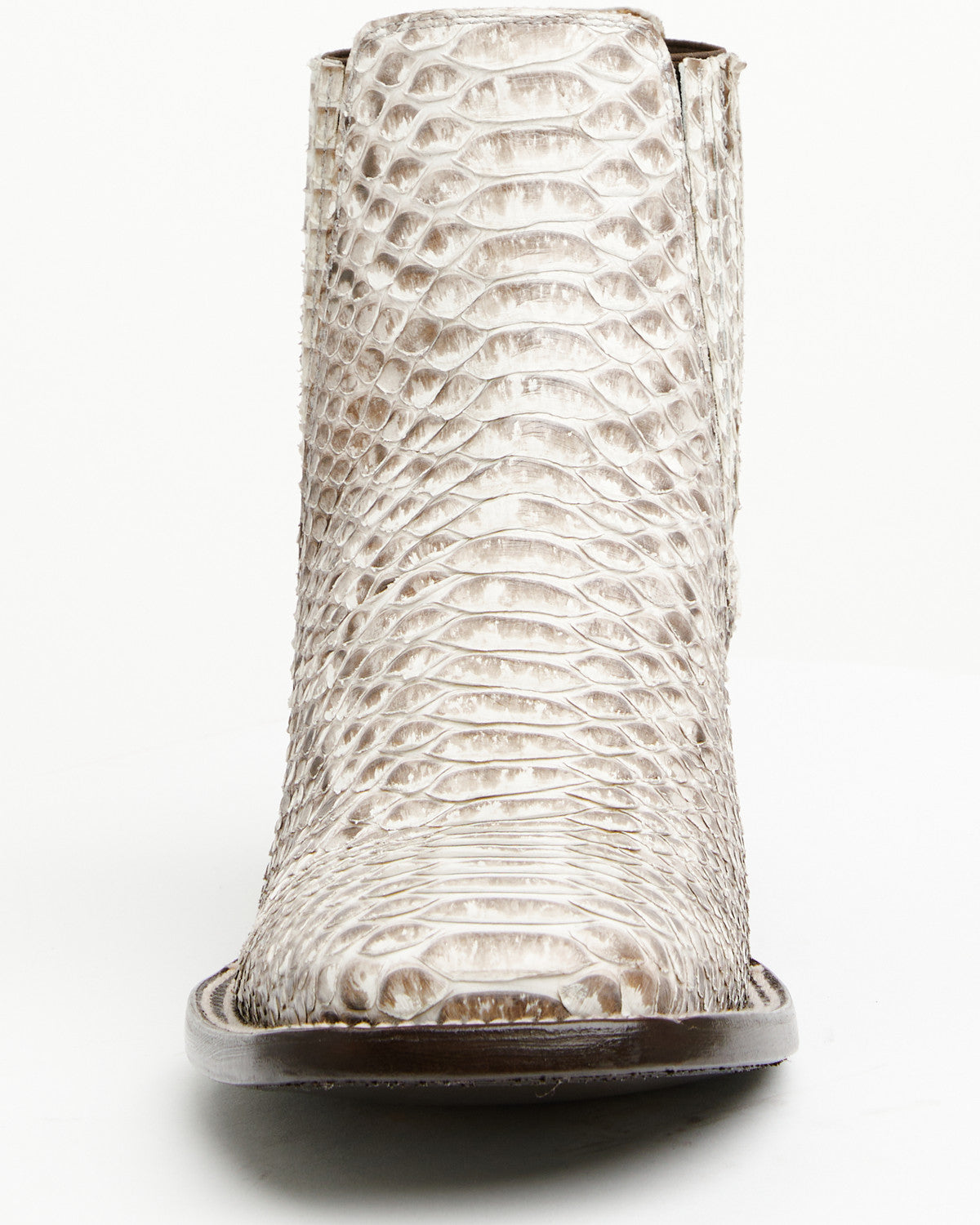 Cody James Men's Hash Exotic Python Western Ankle Boots - Broad Square