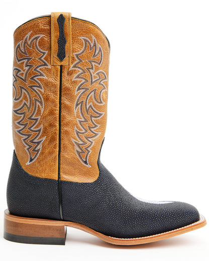 Cody James Men's Exotic Stingray Western Boots - Broad Square Toe
