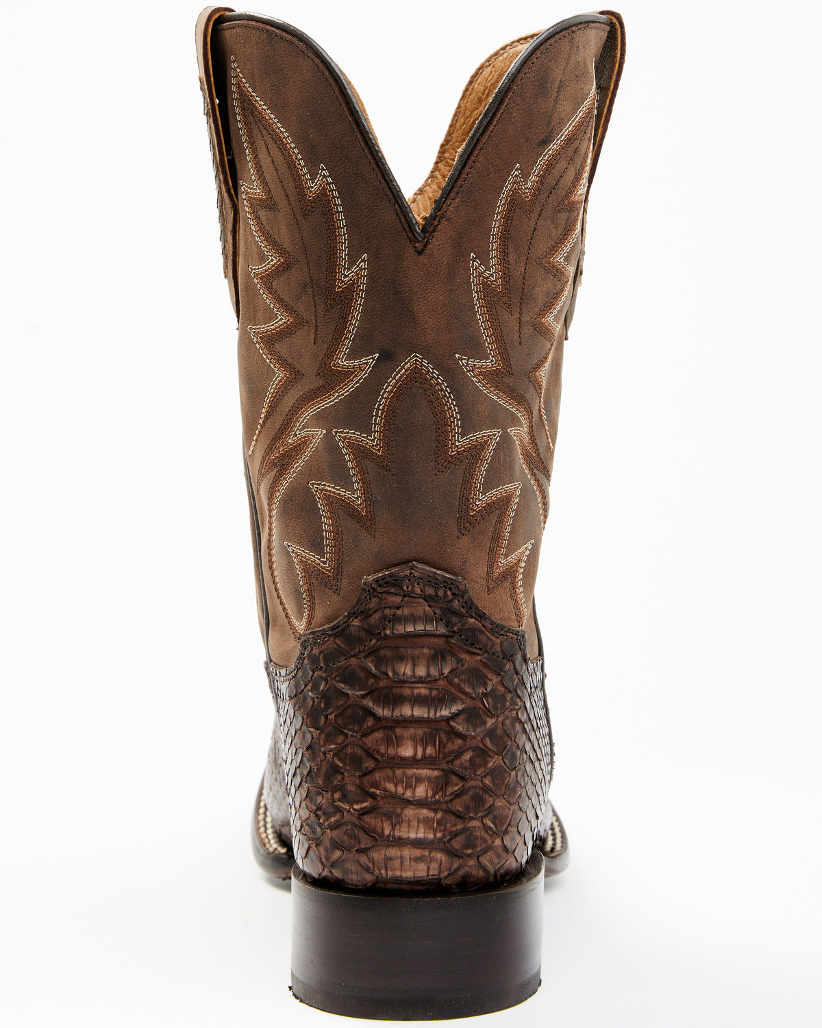 Cody James Men's Exotic Python Western Boots - Broad Square Toe