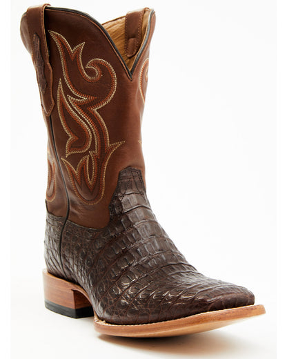 Cody James Men's Exotic Caiman Western Boots - Broad Square Toe