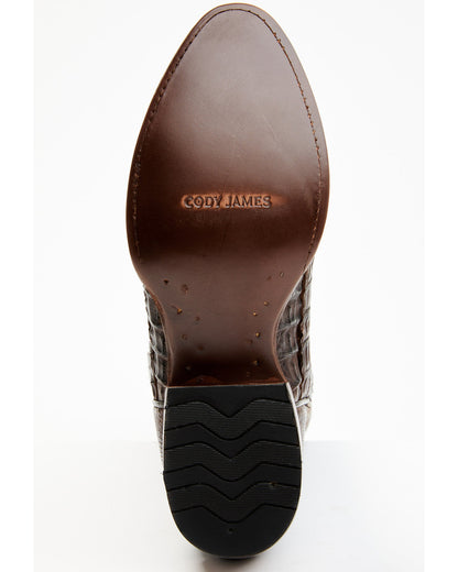 Cody James Men's Exotic Caiman Western Boots - Round Toe