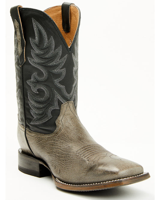 Cody James Men's Exotic Ostrich Belly Western Boots - Broad Square Toe