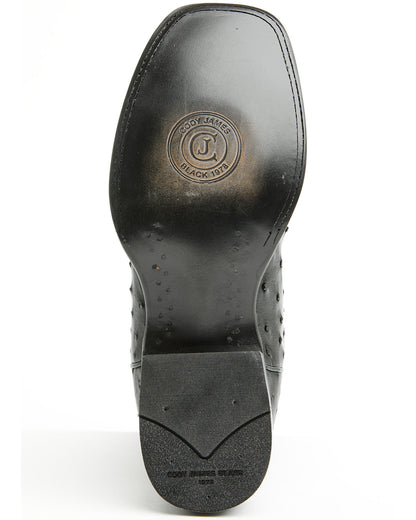 Cody James Black 1978® Men's The Hayward Exotic Full Quill Ostrich Wes