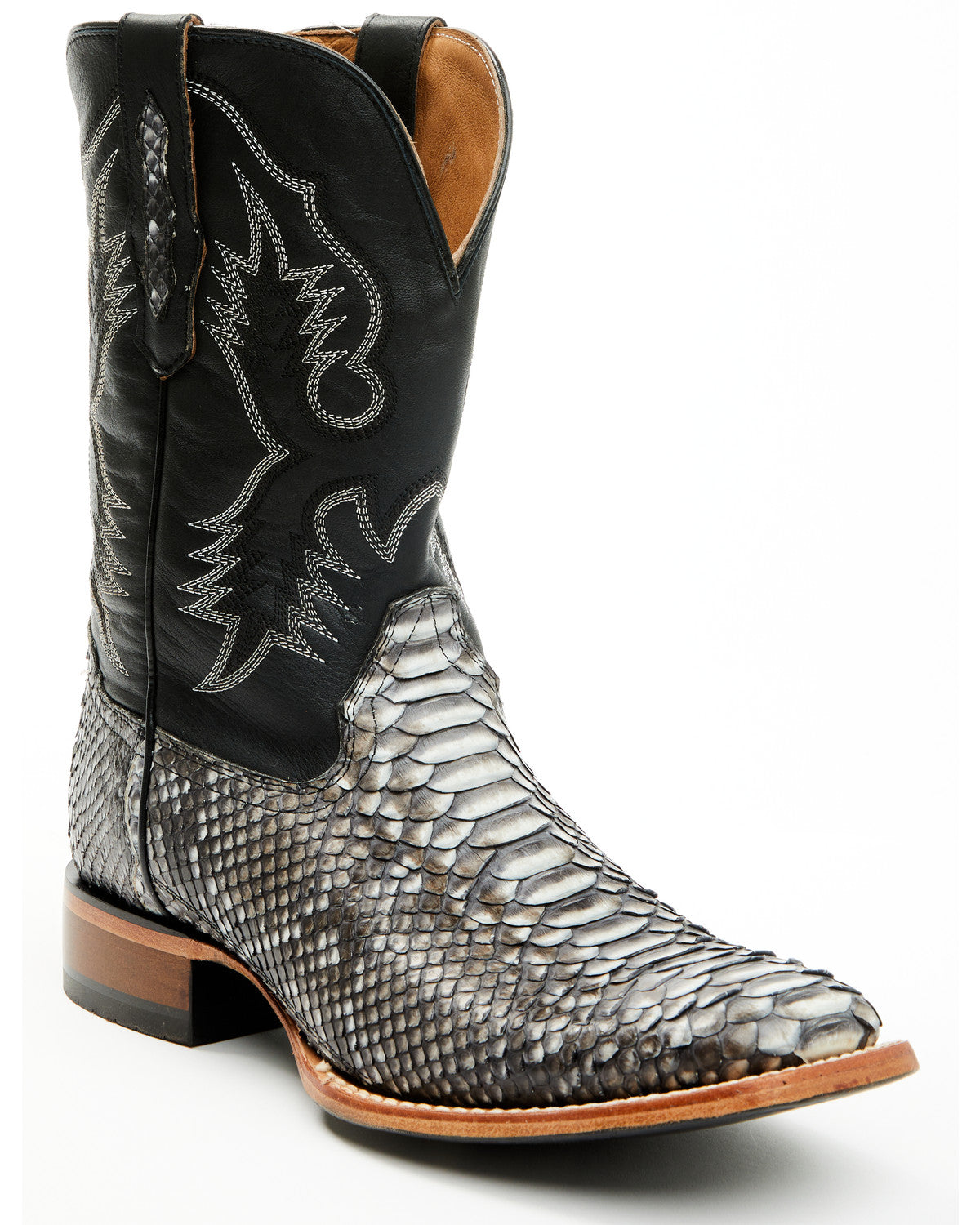 Cody James Men's Exotic Python Nevado Western Boots - Broad Square Toe