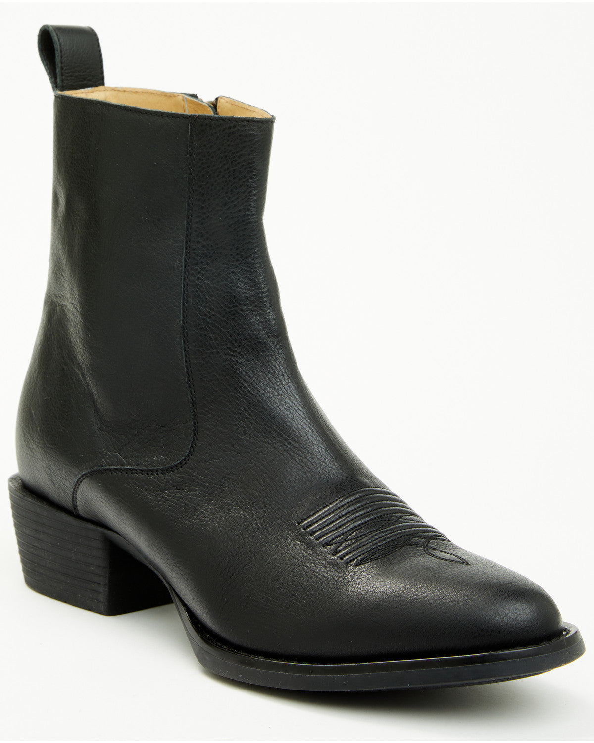 Cody James Men's Larsen Western Ankle Boots - Round Toe