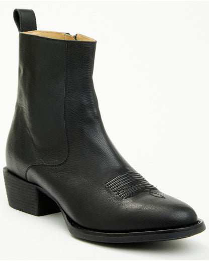 Cody James Men's Larsen Western Ankle Boots - Round Toe