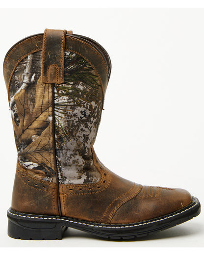 Cody James Boys' Tucker Western Boots - Broad Square Toe