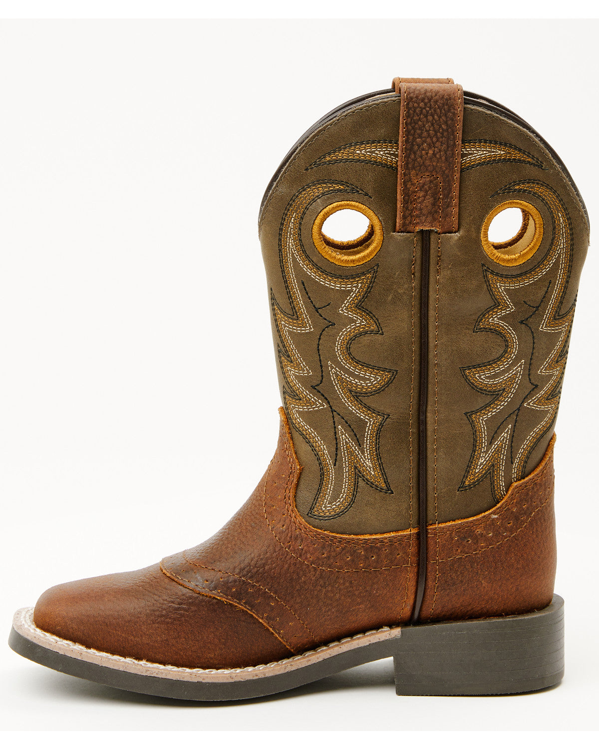 Cody James Boys' Buck Western Boots - Broad Square Toe