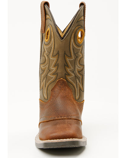 Cody James Boys' Buck Western Boots - Broad Square Toe