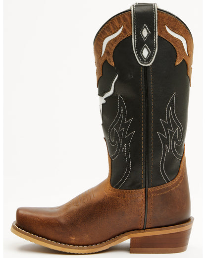 Cody James Boys' Little Show Time Western Boots - Square Toe