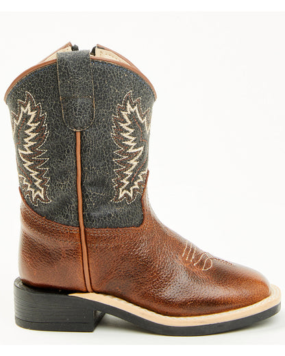 Cody James Little Boys' Little Ryder Western Boots - Broad Square Toe