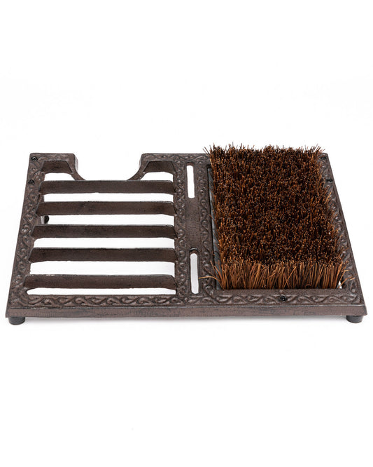 Cody James Boot Barn Ranch Cast Iron Boot Jack & Brush