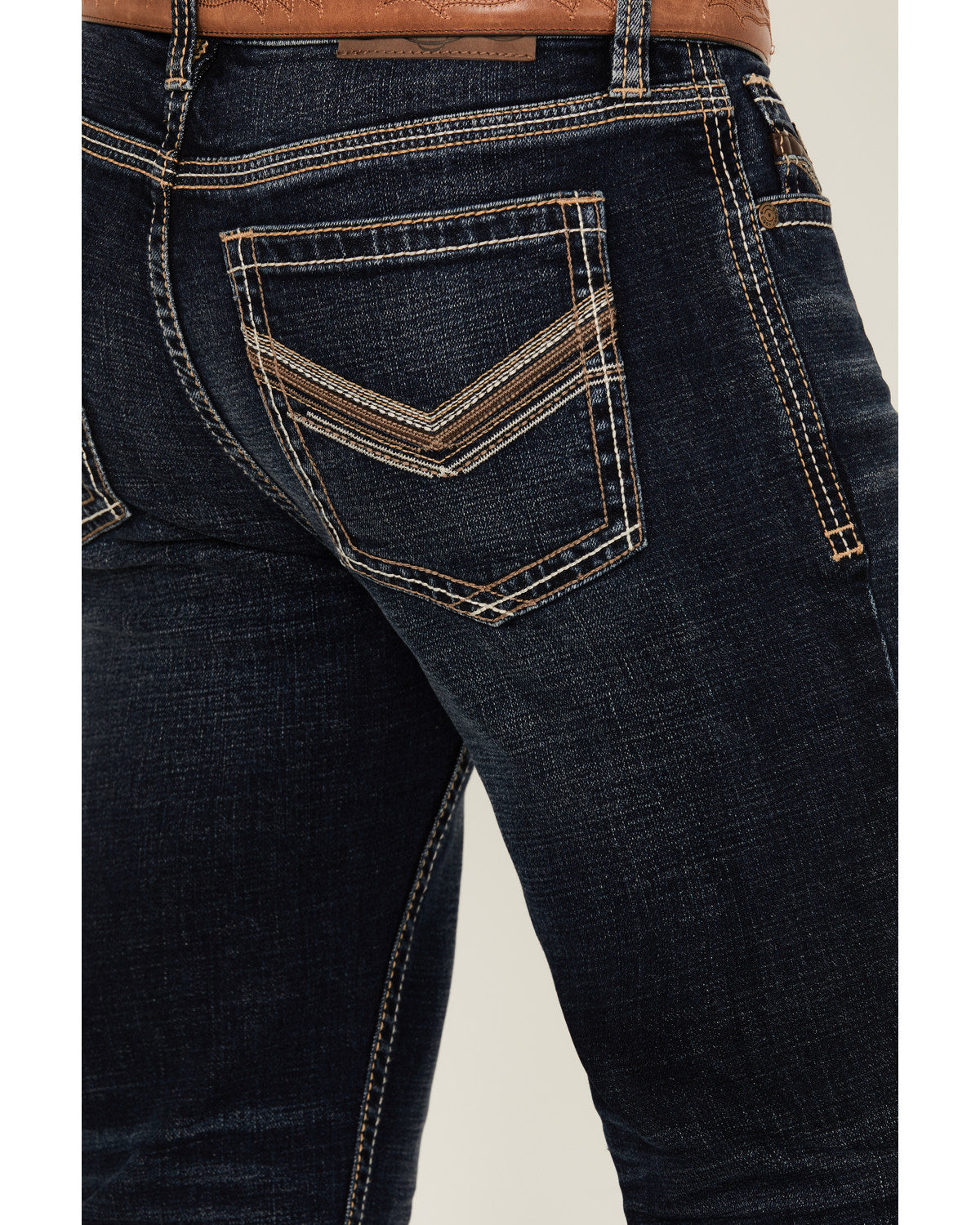 Cody James Men's Night Ranger Wash Wyatt Slim Bootcut Stretch Denim Je