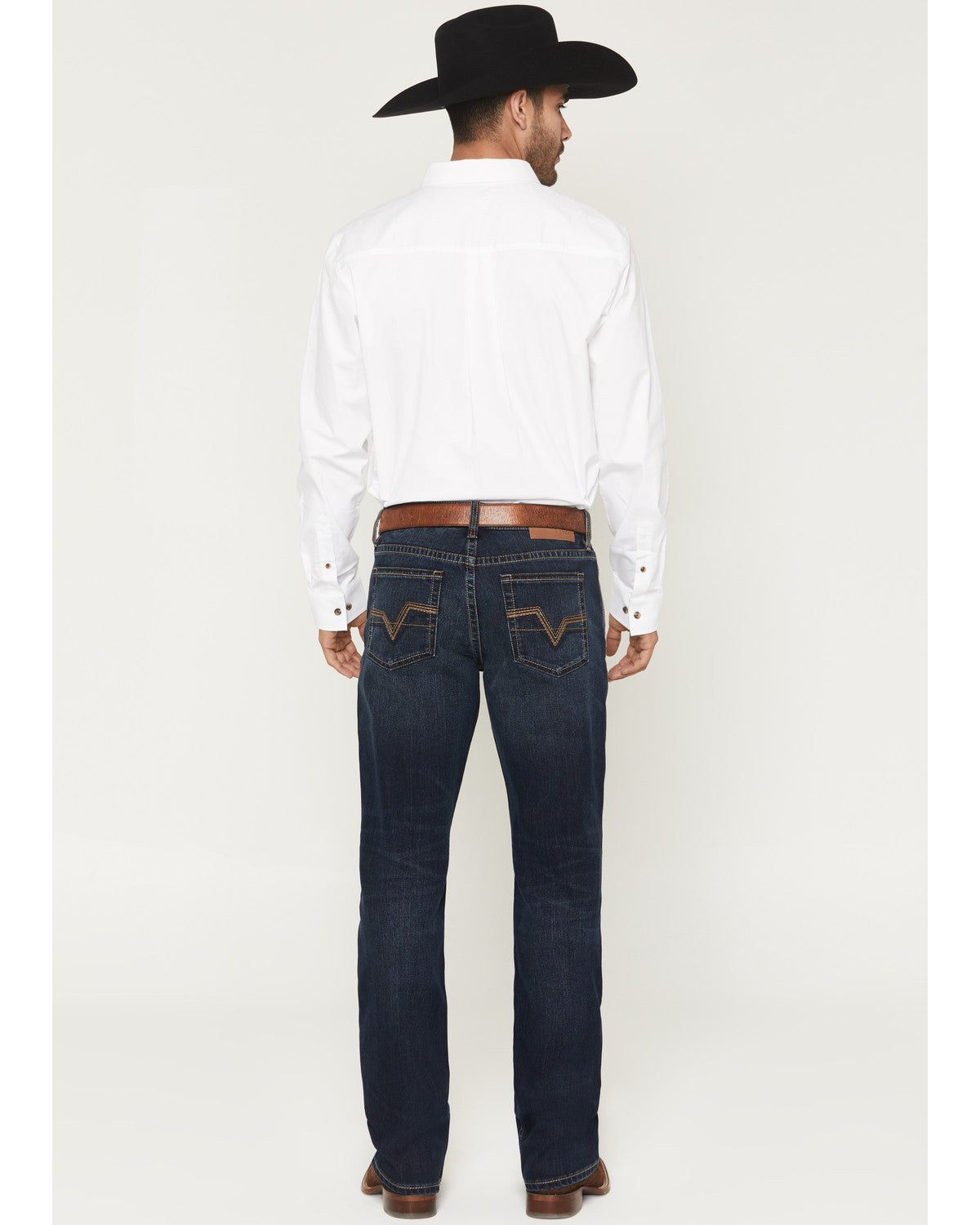 Cody James Men's Brock Wash Wyatt Slim Bootcut Stretch Denim Jeans