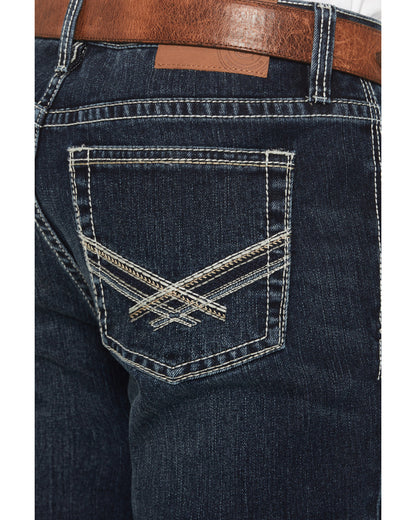 Cody James Men's Buster Wash Jackson Slim Straight Stretch Denim Jeans