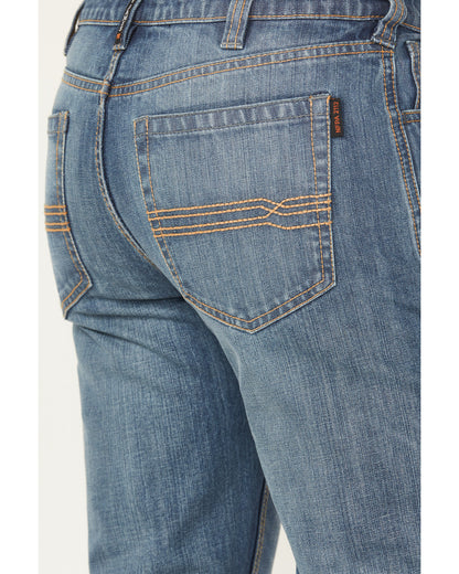 Cody James Men's FR Light Wash Equalizer Straight Denim Work Jeans - B