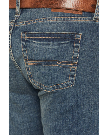Cody James Men's Grullo Wash Wyatt Slim Bootcut Stretch Denim Jeans