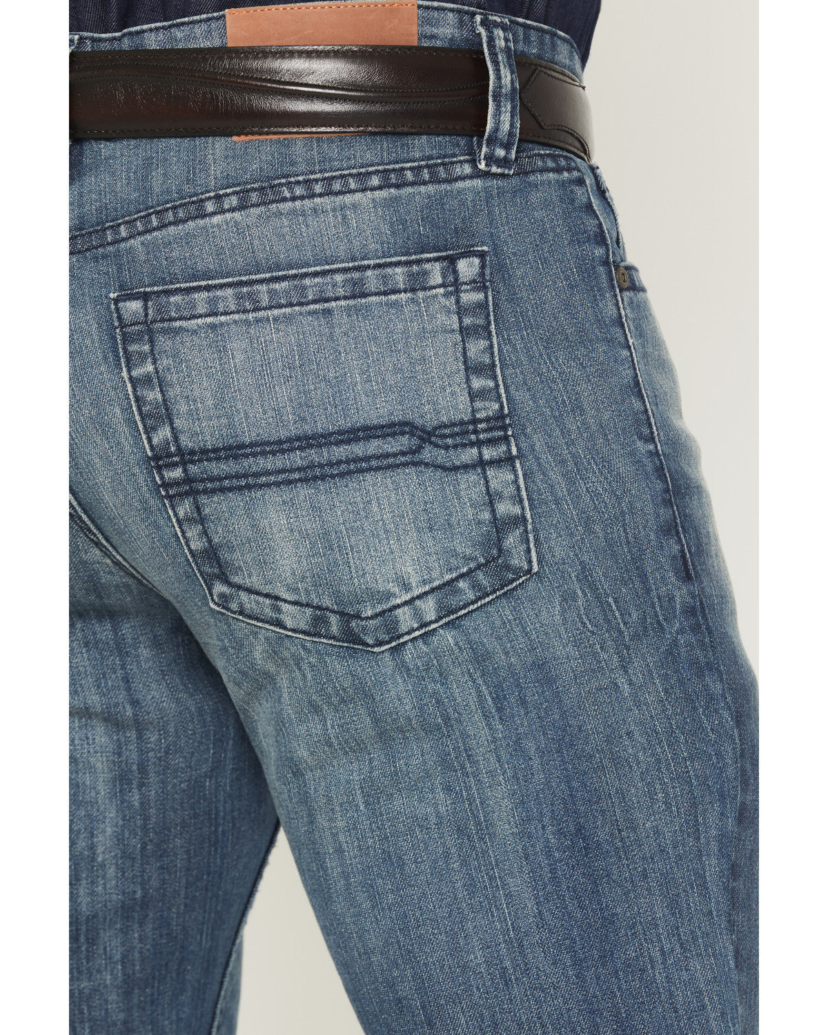 Cody James Men's Texas Wash Wyatt Slim Bootcut Stretch Denim Jeans