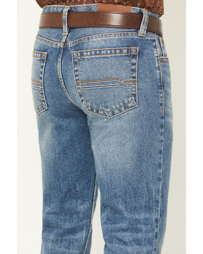 Cody James Men's Condor Wash Jackson Slim Straight Rigid Denim Jeans