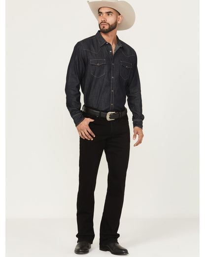 Cody James Black 1978® Men's Lawson Wash Dexter Slim Bootcut Stretch D