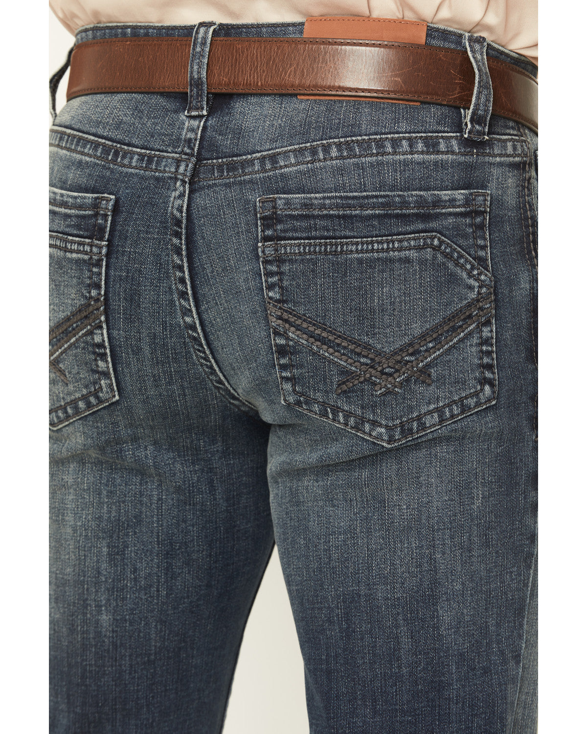 Cody James Men's Poncho Wash Jackson Slim Straight Stretch Denim Jeans