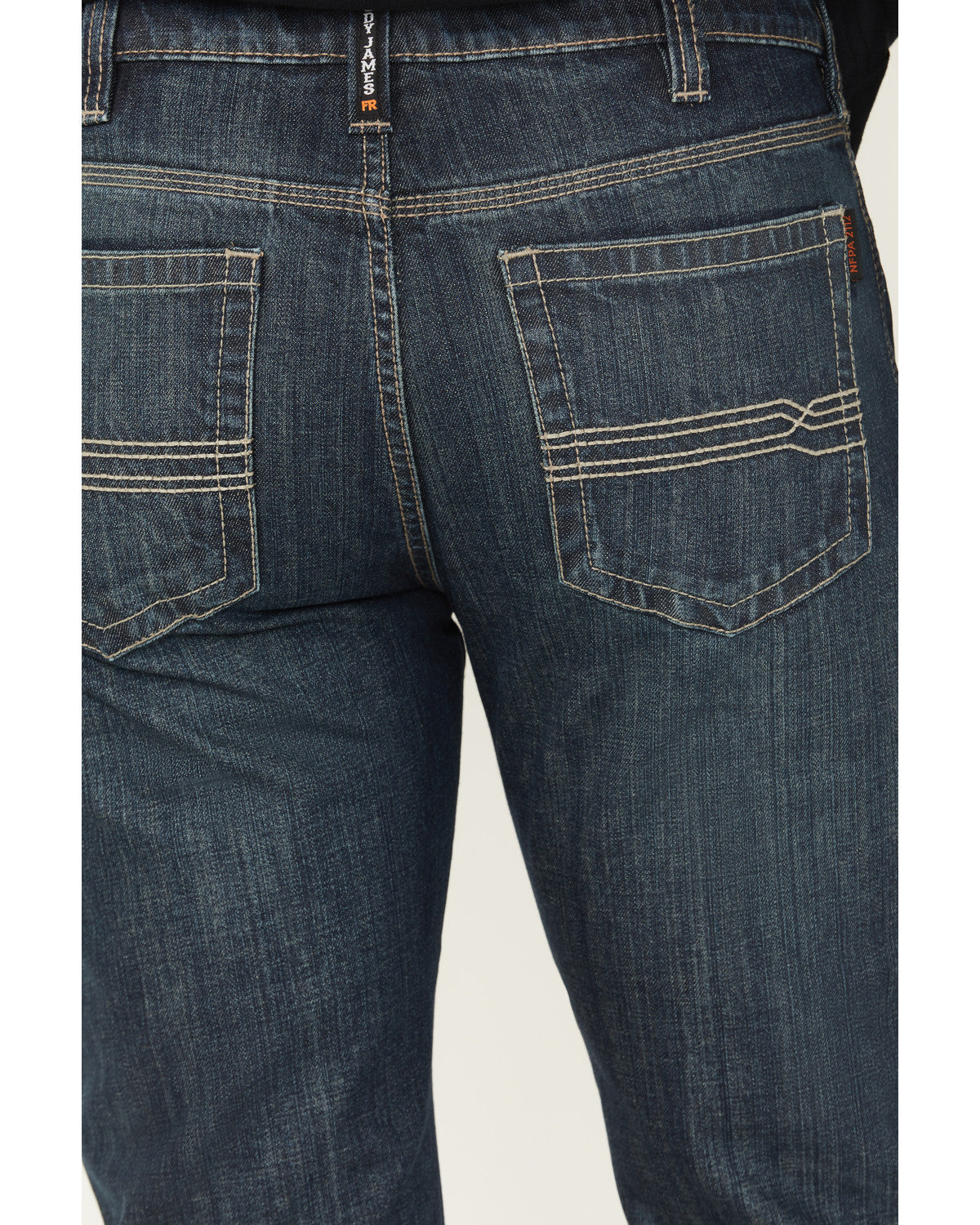 Cody James Men's FR Canter Dark Wash Straight Denim Jeans - Big