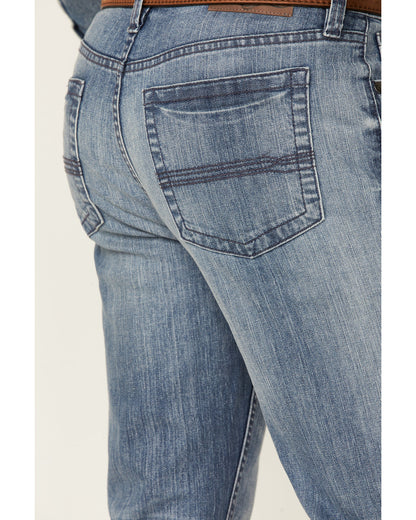 Cody James Men's Buckskin Wash Jackson Slim Straight Stretch Denim Jea