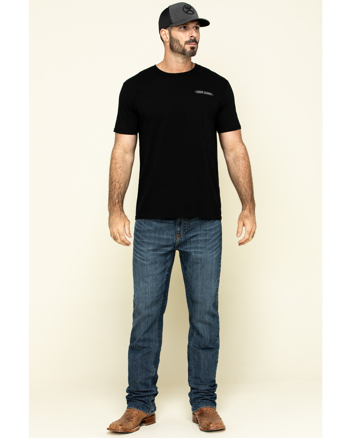 Cody James Men's Equalizer Wash Jackson Slim Straight Stretch Denim Je