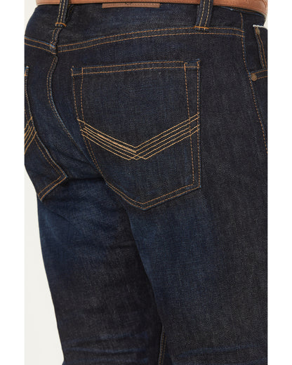 Cody James Men's Tucson Wash Jackson Slim Straight Selvedge Rigid Deni