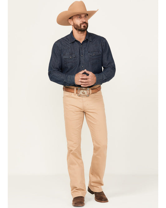 Cody James Men's Dalton Wash Wyatt Slim Bootcut Stretch Denim Jeans