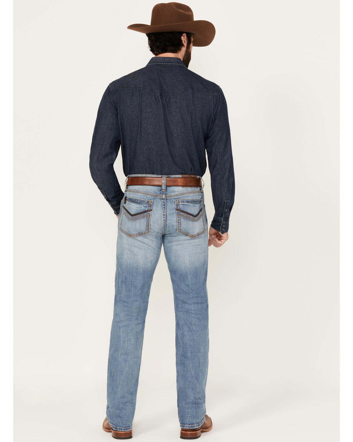 Cody James Men's Fire Water Wash Jackson Slim Straight Stretch Denim J