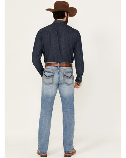 Cody James Men's Fire Water Wash Jackson Slim Straight Stretch Denim J