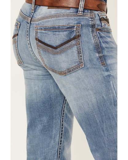 Cody James Men's Fire Water Wash Jackson Slim Straight Stretch Denim J