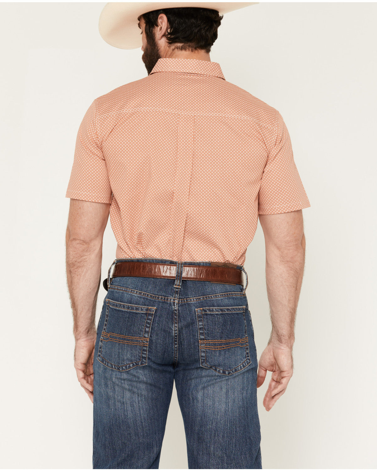 Cody James Men's Grill And Greet Medallion Print Short Sleeve Stretch