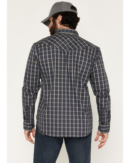 Cody James Men's FR Maricopa Plaid Print Long Sleeve Snap Work Shirt