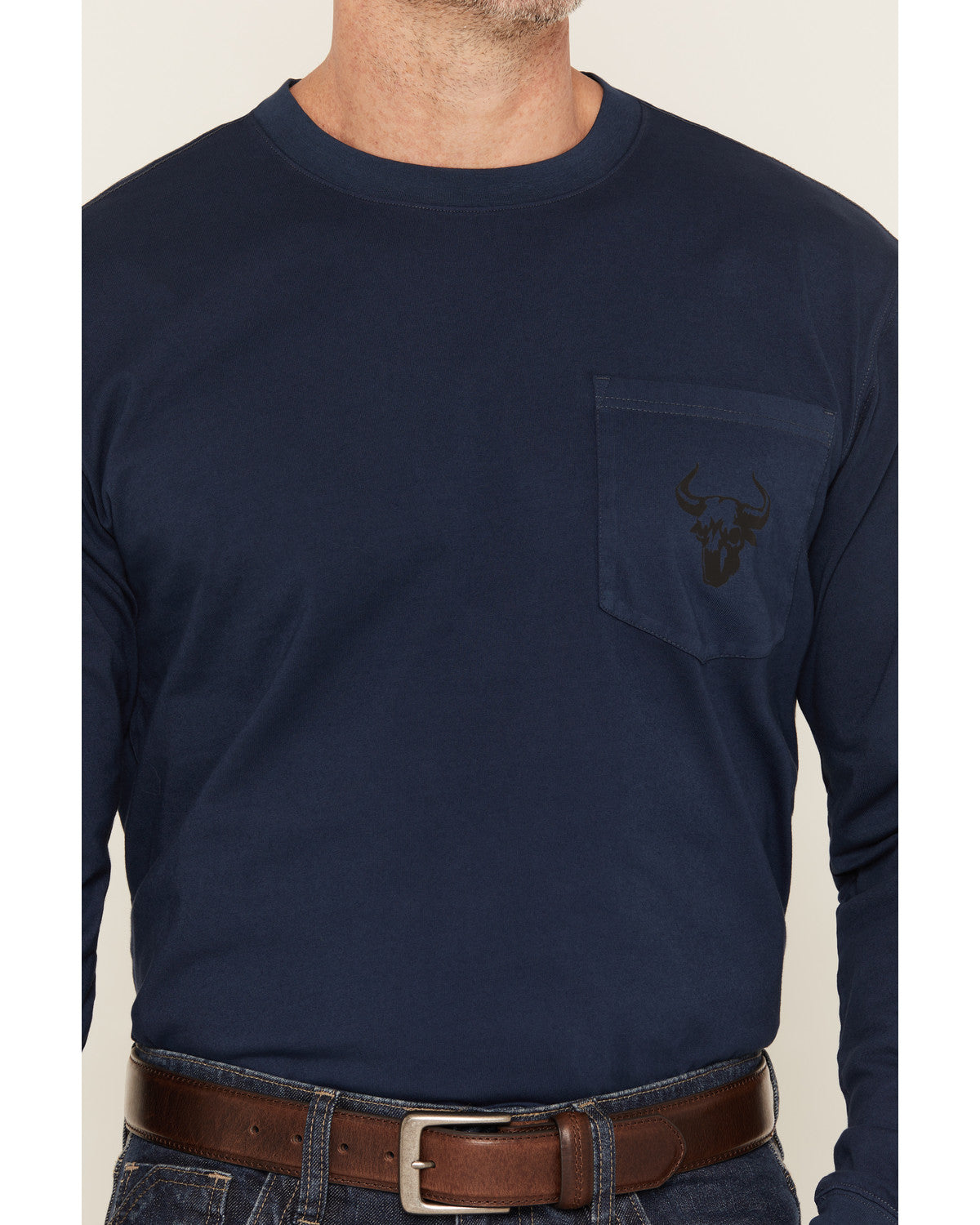 Cody James Men's FR Pocket Bull Solid Snap Long Sleeve Work Shirt