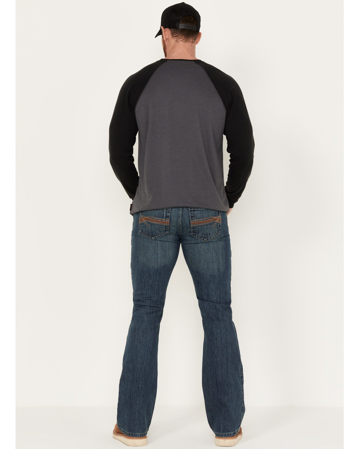 Cody James Men's FR Bozeman Medium Wash Slim Bootcut Work Jeans