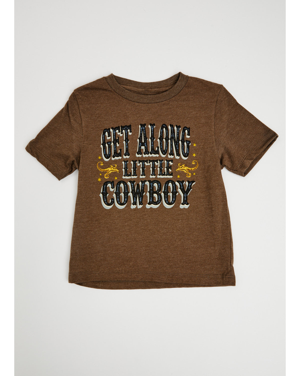Cody James Toddler Boys' Get Along Little Cowboy Short Sleeve Graphic