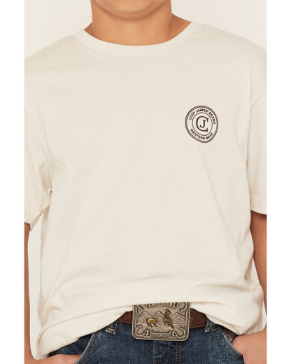Cody James Boy's Original Cowboy Logo Short Sleeve Graphic T-Shirt