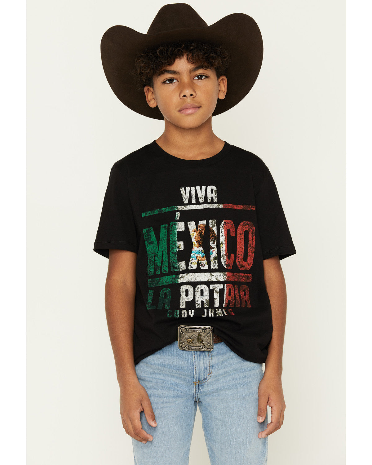 Cody James Boys' Viva Mexico Short Sleeve Graphic T-Shirt