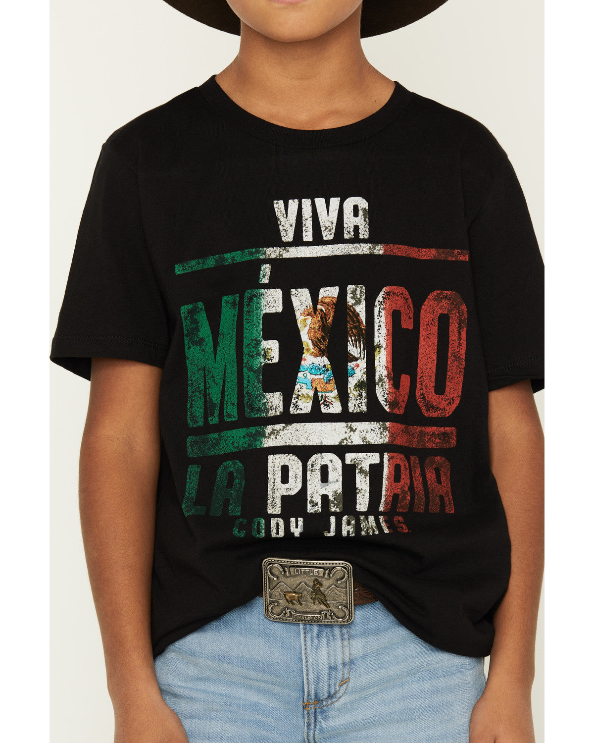 Cody James Boys' Viva Mexico Short Sleeve Graphic T-Shirt