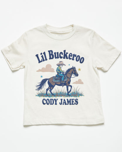 Cody James Toddler Boys' Lil Buckaroo Short Sleeve Graphic T-Shirt