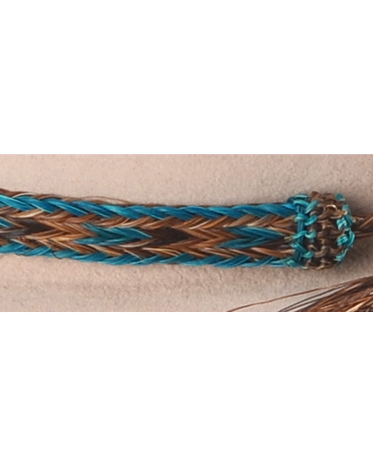 Cody James Men's Braided Horsehair & Tassel Hat Band