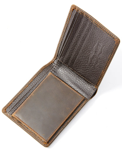 Cody James Men's Croc Embossed Bifold Wallet