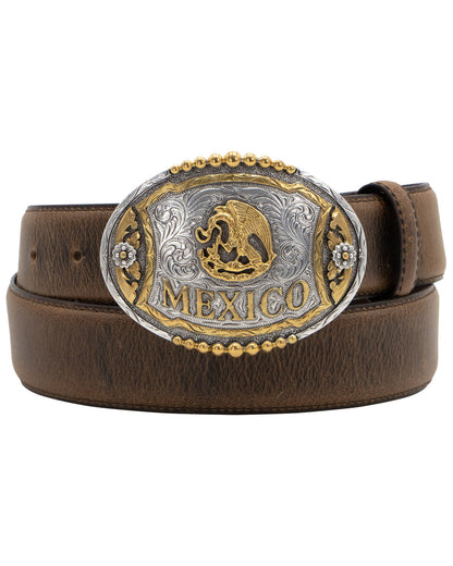 Cody James Men's Mexican Flat Buckle Belt