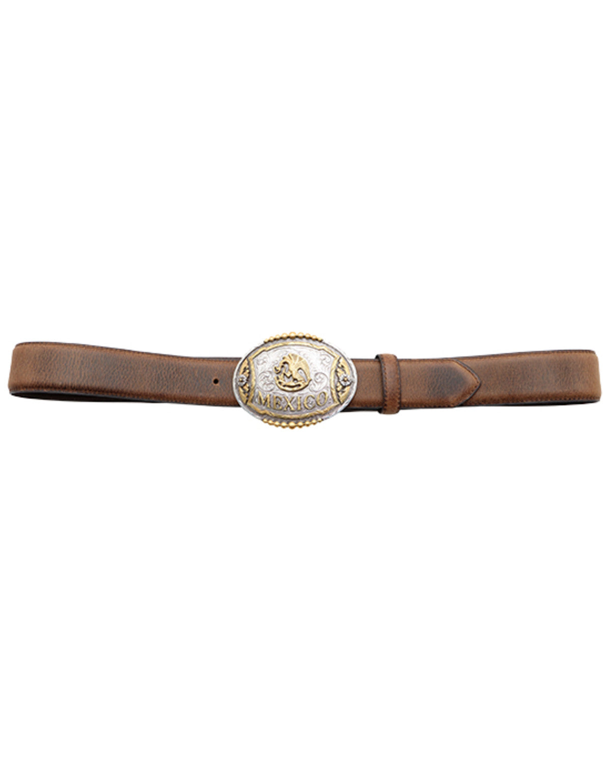 Cody James Men's Mexican Flat Buckle Belt