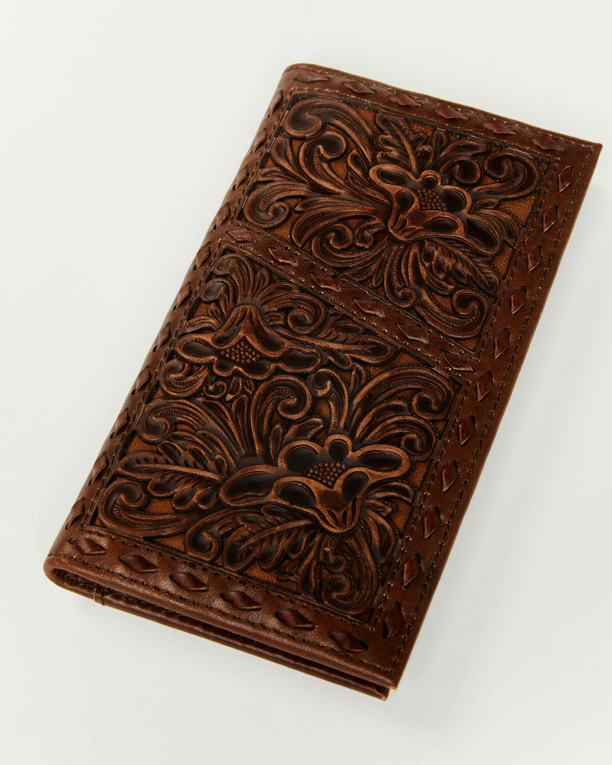 Cody James Men's Landry Tooled Bifold Rodeo Wallet
