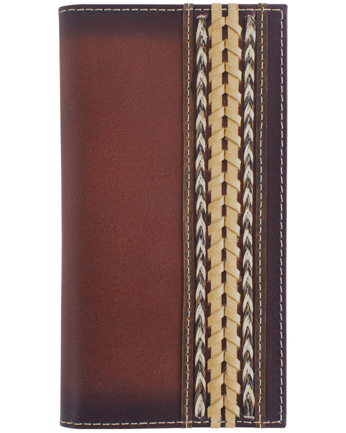 Cody James Men's Braided Horsehair Leather Rodeo Wallet