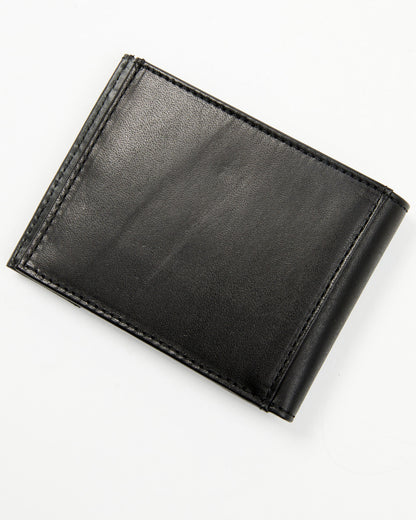Cody James Men's Dwight Basketweave Tooled Bifold Wallet