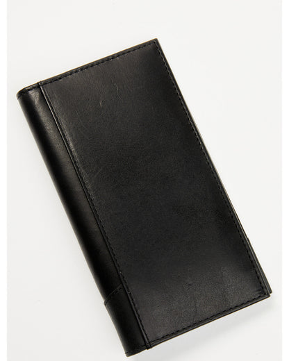 Cody James Men's Dwight Basketweave Tooled Rodeo Wallet